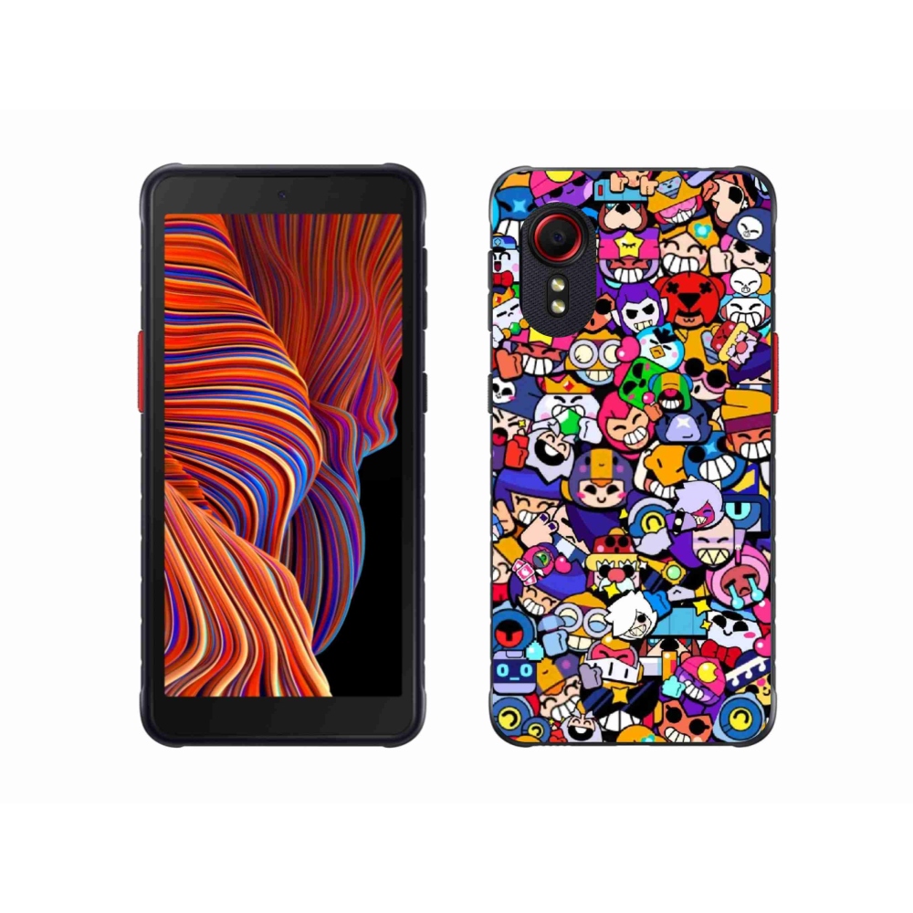 Gelový kryt mmCase na Samsung Galaxy Xcover 5 - brawl stars 2