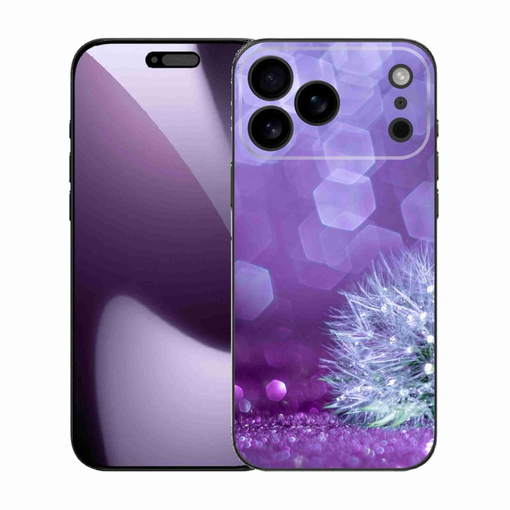 Gelový kryt mmCase na iPhone 17 Pro Max - odkvetlá pampeliška 2