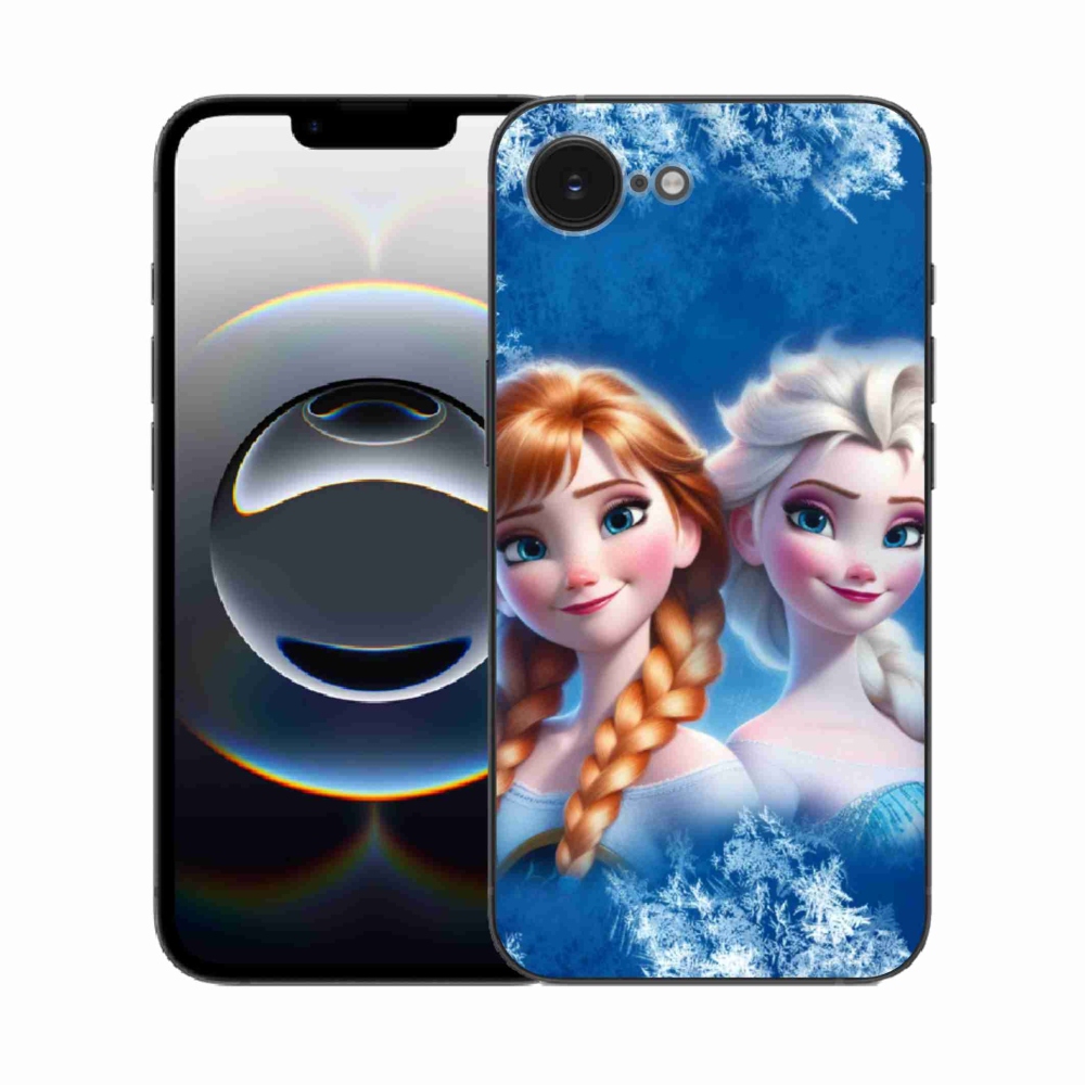 Gelový kryt mmCase na iPhone 16e - ledové království 2