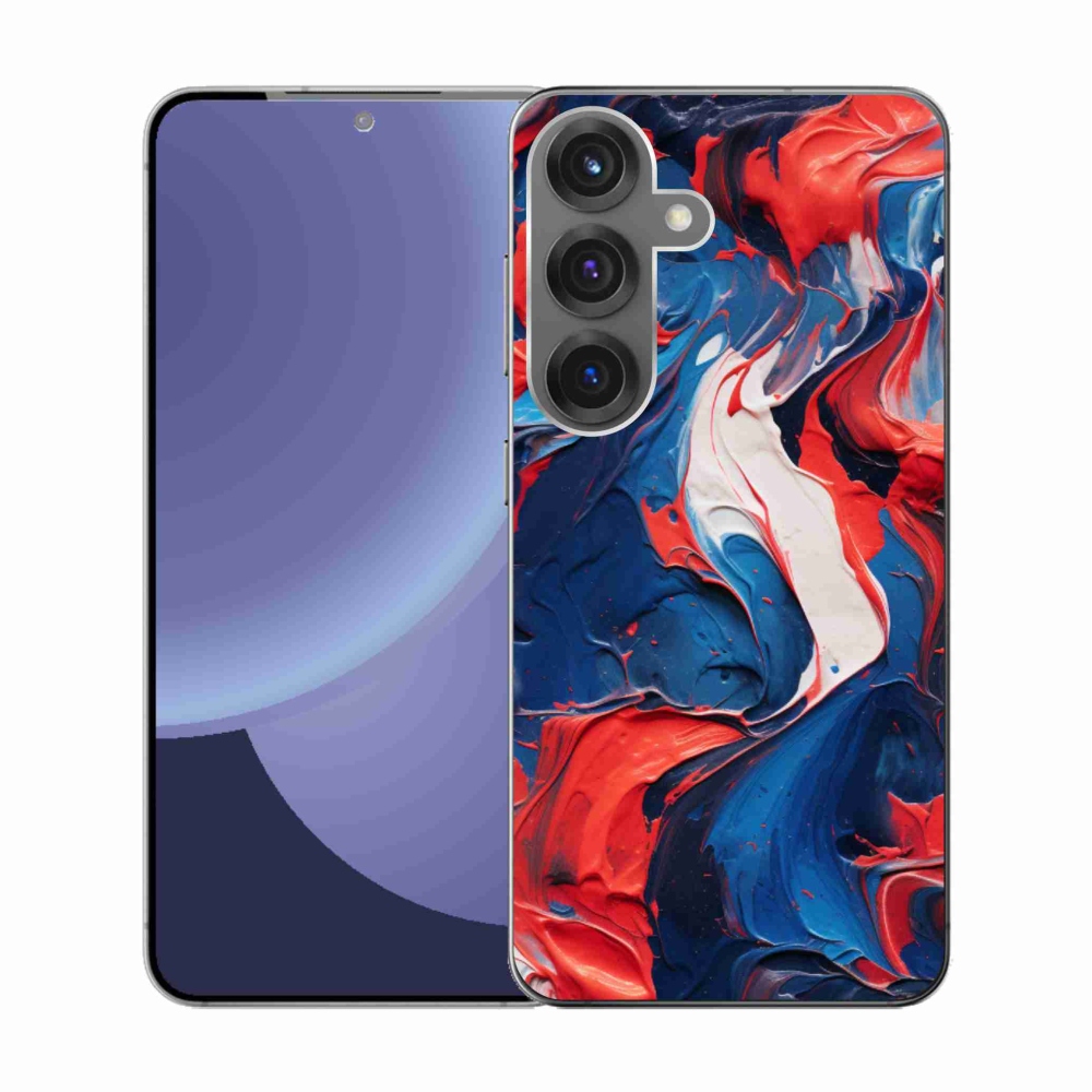 Gelový kryt mmCase na Samsung Galaxy S25 - abstraktní motiv 7