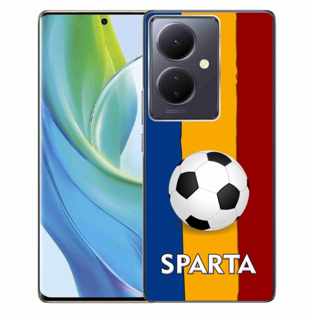 Gelový kryt mmCase na Vivo V29 Lite 5G - fotbal 1