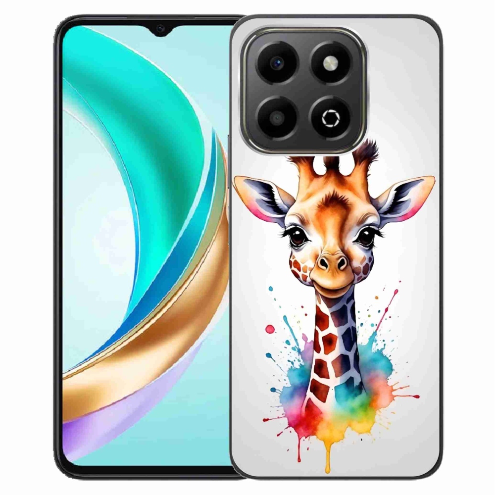 Gelový kryt mmCase na Honor X6b - žirafa 1