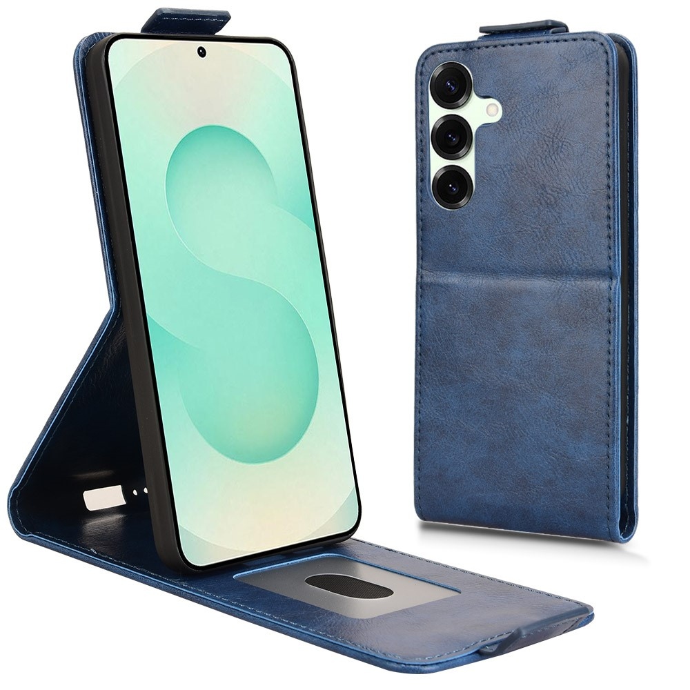 Vert flipové pouzdro na Samsung Galaxy S25 FE - modré
