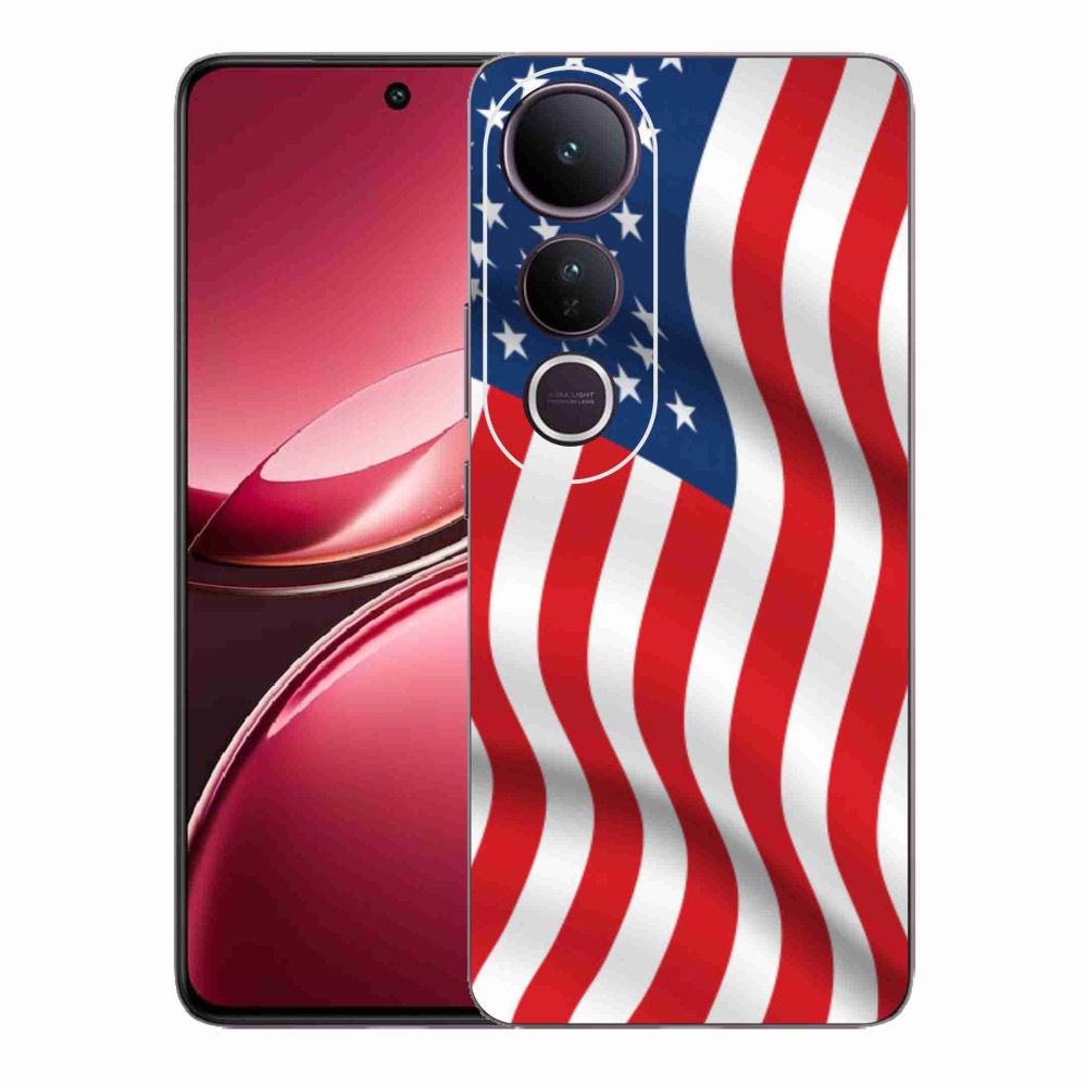 Gelový kryt mmCase na Vivo V50 Lite 4G/5G - USA vlajka