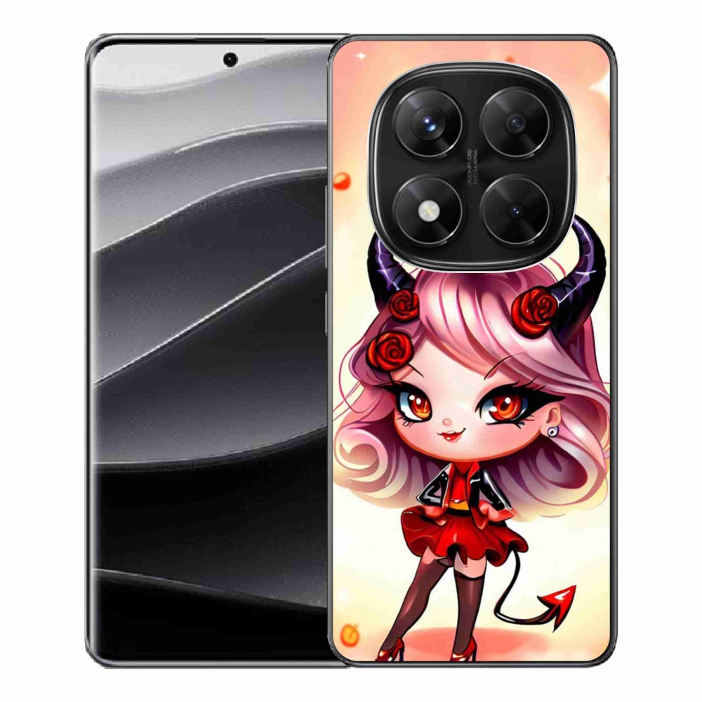 Gelový kryt mmCase na Xiaomi Redmi Note 14 Pro 5G/Poco X7 5G - kreslená čertice