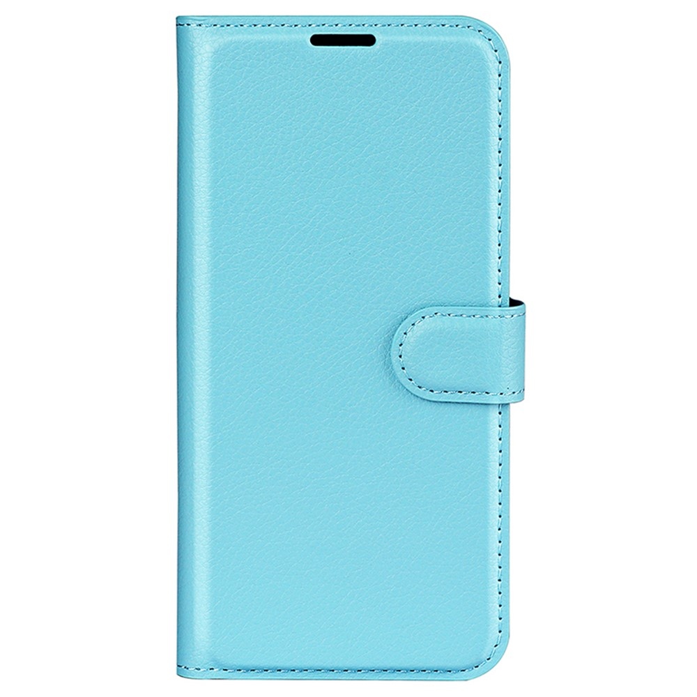 Litchi knížkové pouzdro na Motorola Moto G85 5G - modré