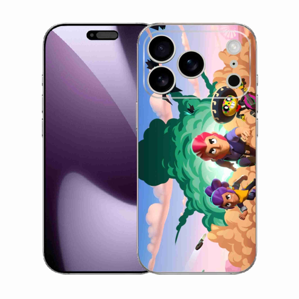 Gelový kryt mmCase na iPhone 17 Pro - brawl stars