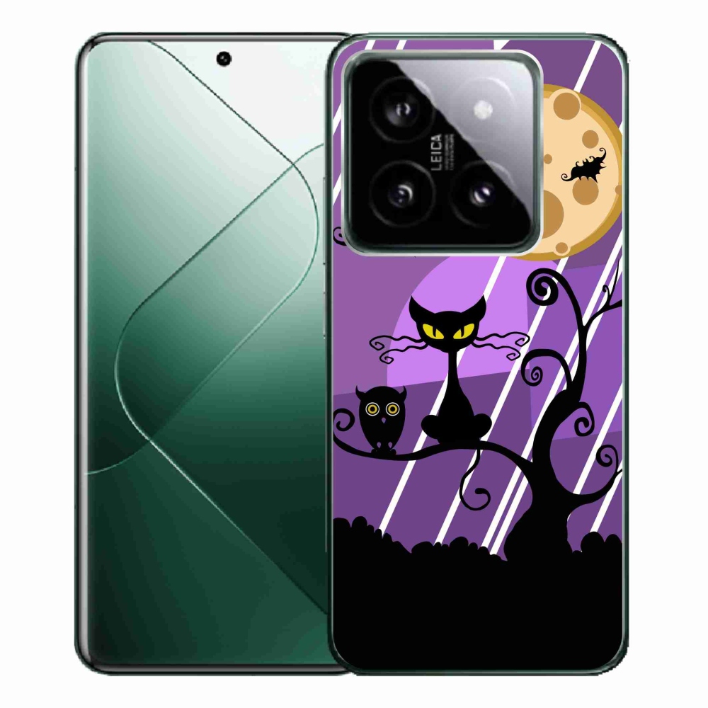 Gelový kryt mmCase na Xiaomi 14 Pro - halloween