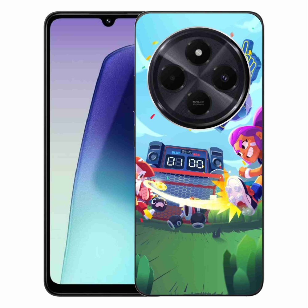 Gelový kryt mmCase na Xiaomi Redmi 14C/Poco C75 - brawl stars 1