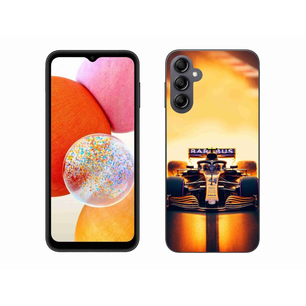 Gelový kryt mmCase na Samsung Galaxy A14 4G/5G - formule