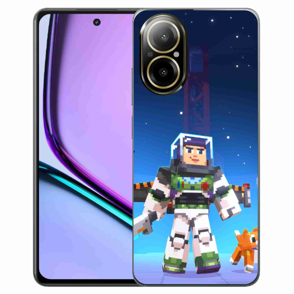 Gelový kryt mmCase na Realme C67 - minecraft 2