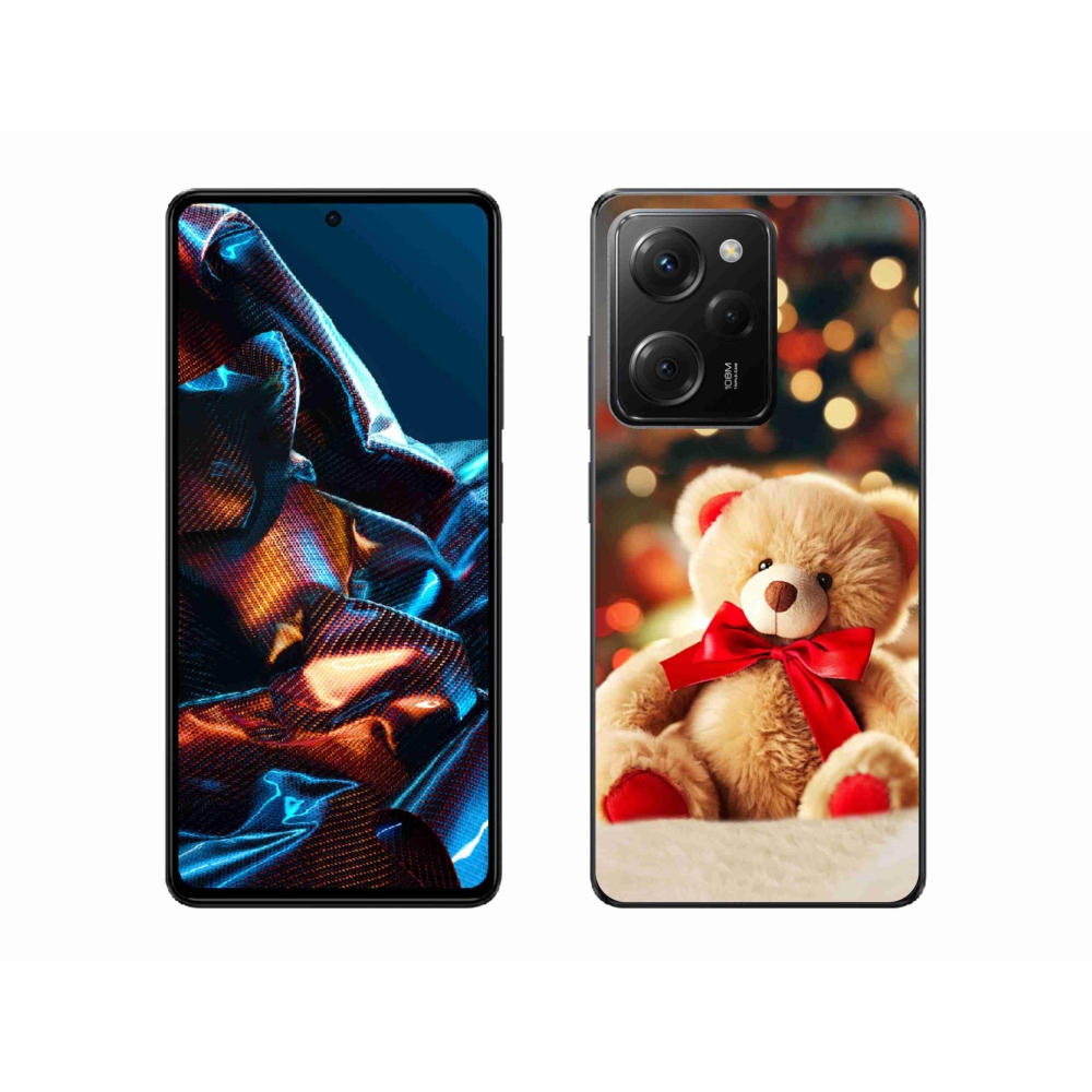 Gelový kryt mmCase na Xiaomi Poco X5 Pro 5G - plyšový medvídek