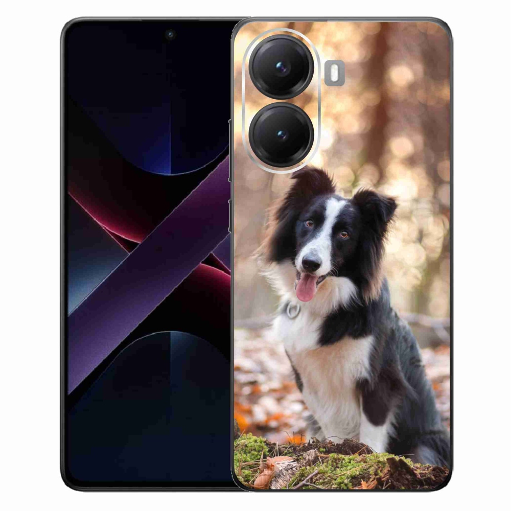 Gelový kryt mmCase na Xiaomi Poco X7 Pro 5G - border kolie 1