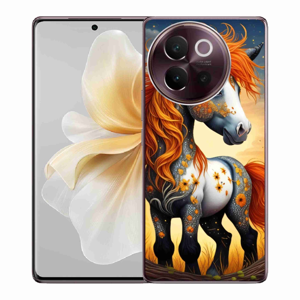 Gelový kryt mmCase na Vivo V40 Lite 5G - barevný poník