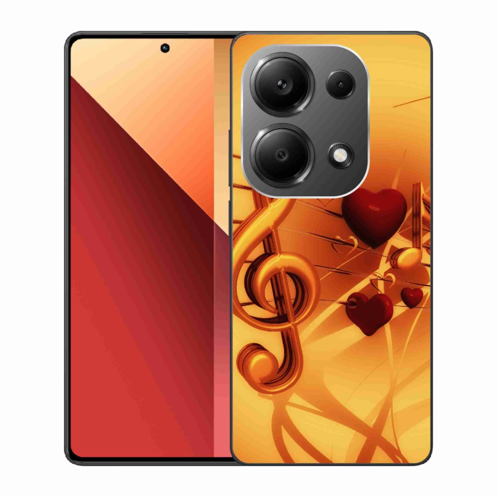 Gelový kryt mmCase na Xiaomi Redmi Note 13 Pro 4G/Poco M6 Pro - noty