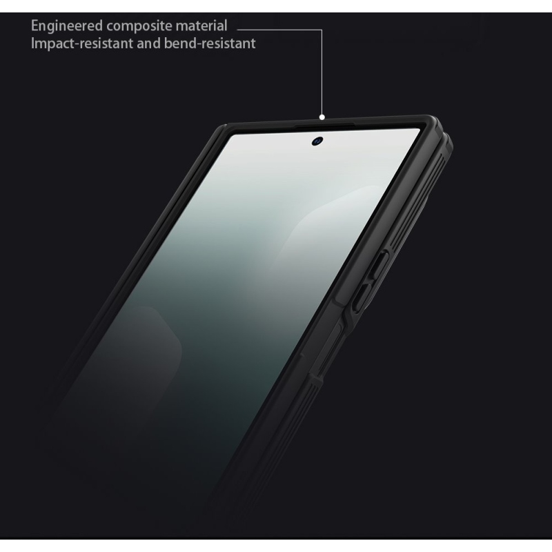 Nillkin CamShield Prop Magnetic (Transparent Lens) Zadní Kryt pro Samsung Galaxy Z Fold 7 Black