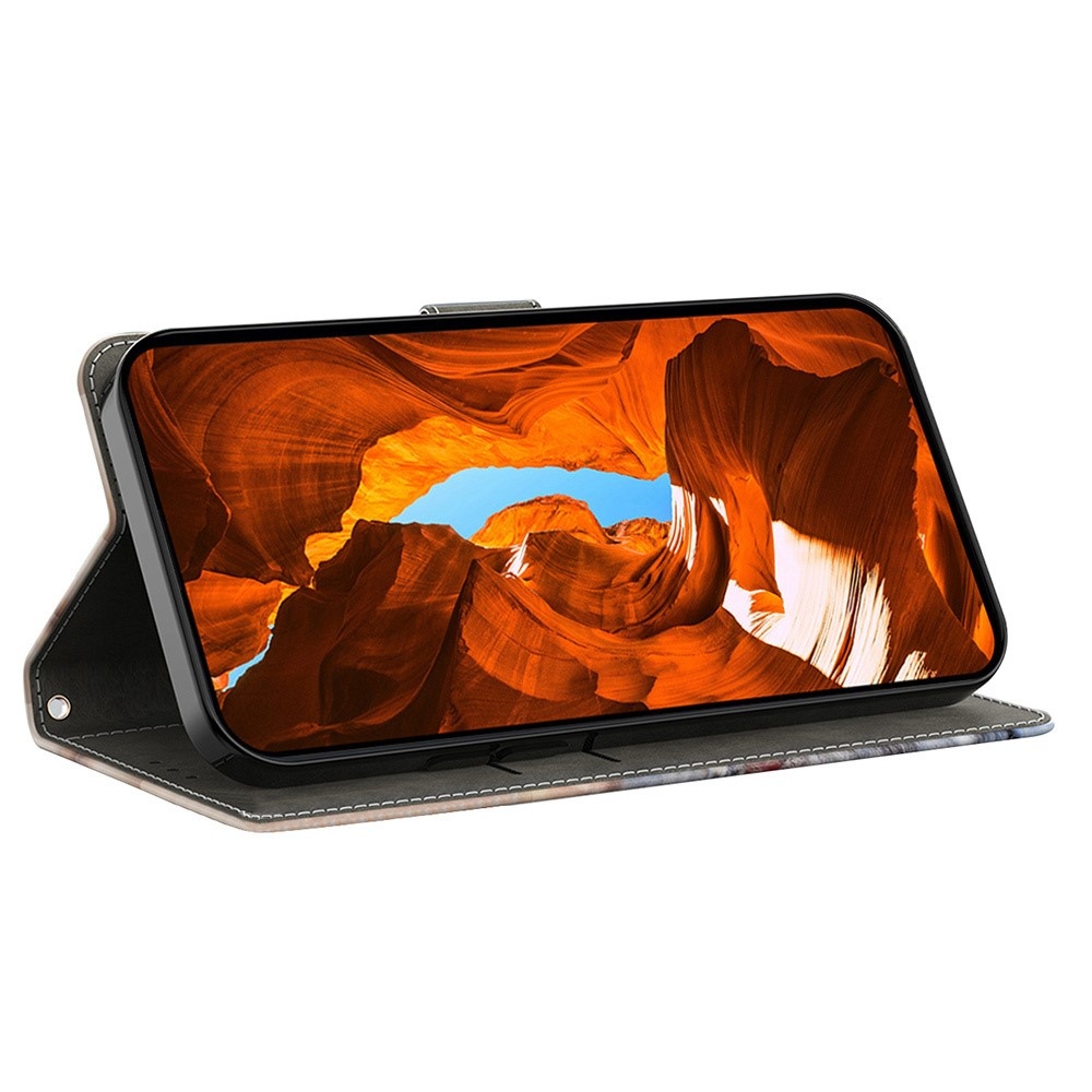 Smooth knížkové pouzdro na Samsung Galaxy A07 4G - květiny