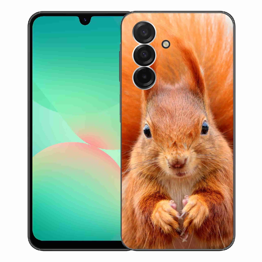 Gelový kryt mmCase na Samsung Galaxy A26 5G - veverka