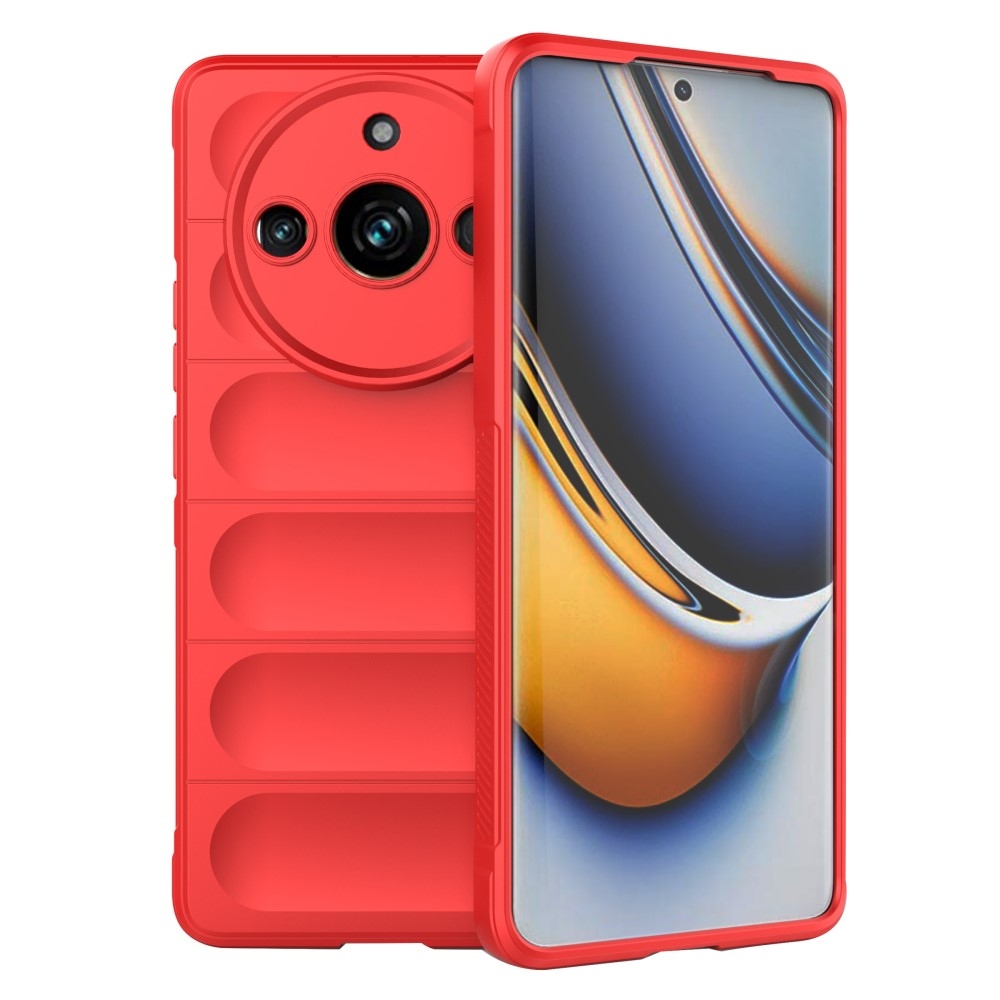 Shock odolný gelový obal na Realme 11 Pro 5G/11 Pro+ 5G - červený