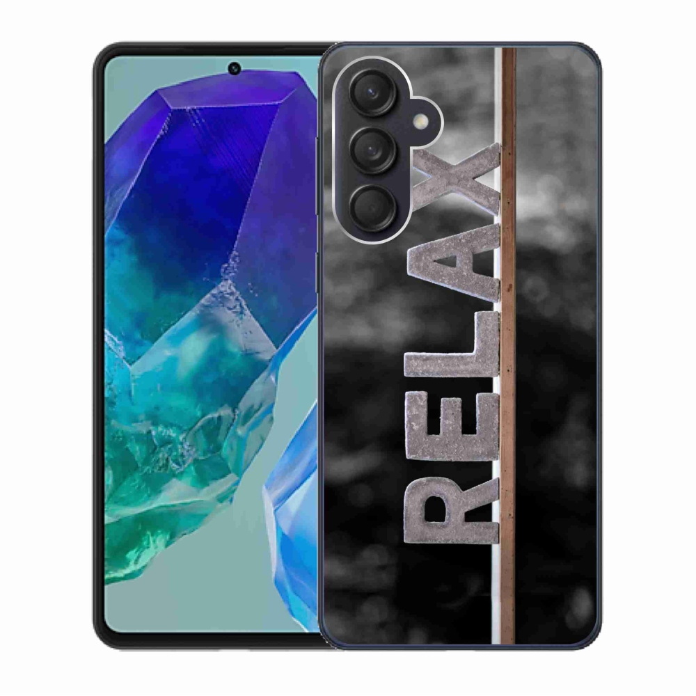 Gelový kryt mmCase na Samsung Galaxy M55 5G - relax 1
