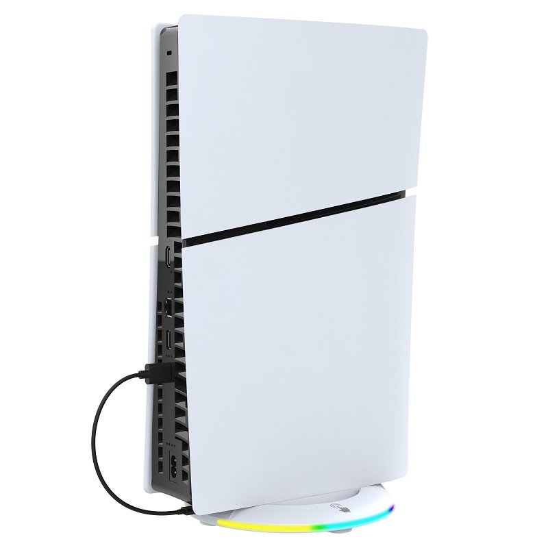 iPega P5S025S Vertikální Stojan s RGB pro PS5 Slim White