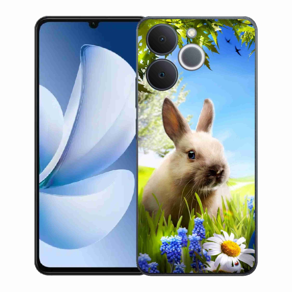 Gelový kryt mmCase na Realme Note 70T - zajíček