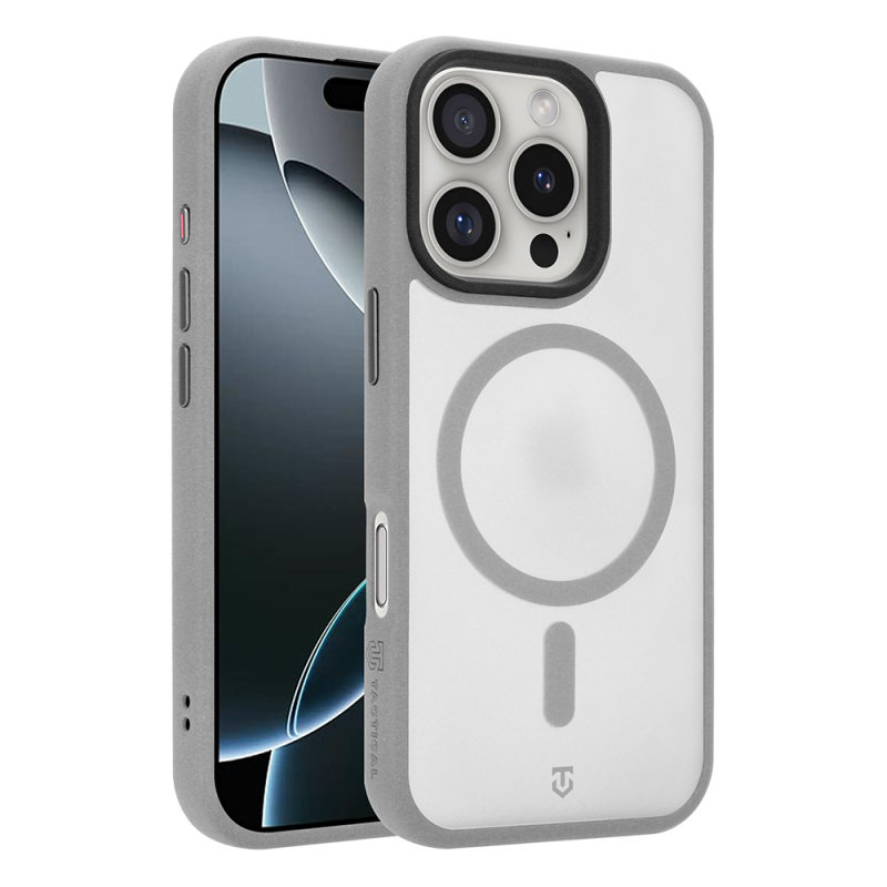 Tactical MagForce Hypersand Kryt pro Apple iPhone 16 Pro Light Grey