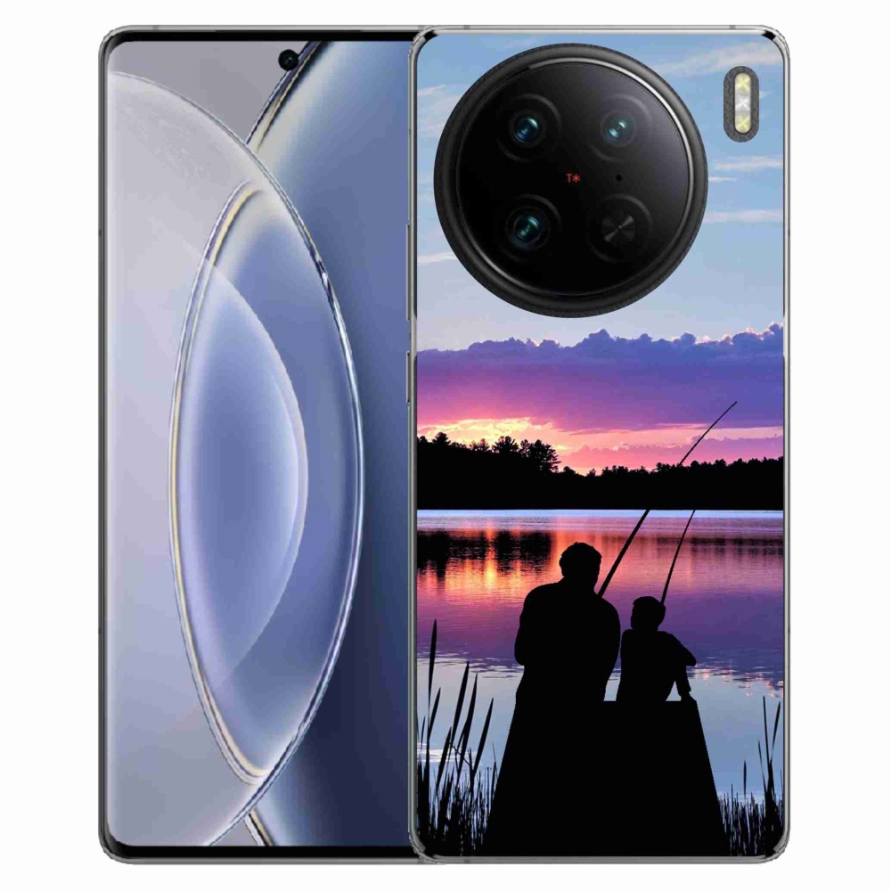Gelový kryt mmCase na Vivo X90 Pro - rybaření 2