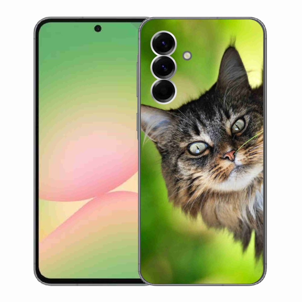 Gelový kryt mmCase na Samsung Galaxy A56 5G - kočka 3