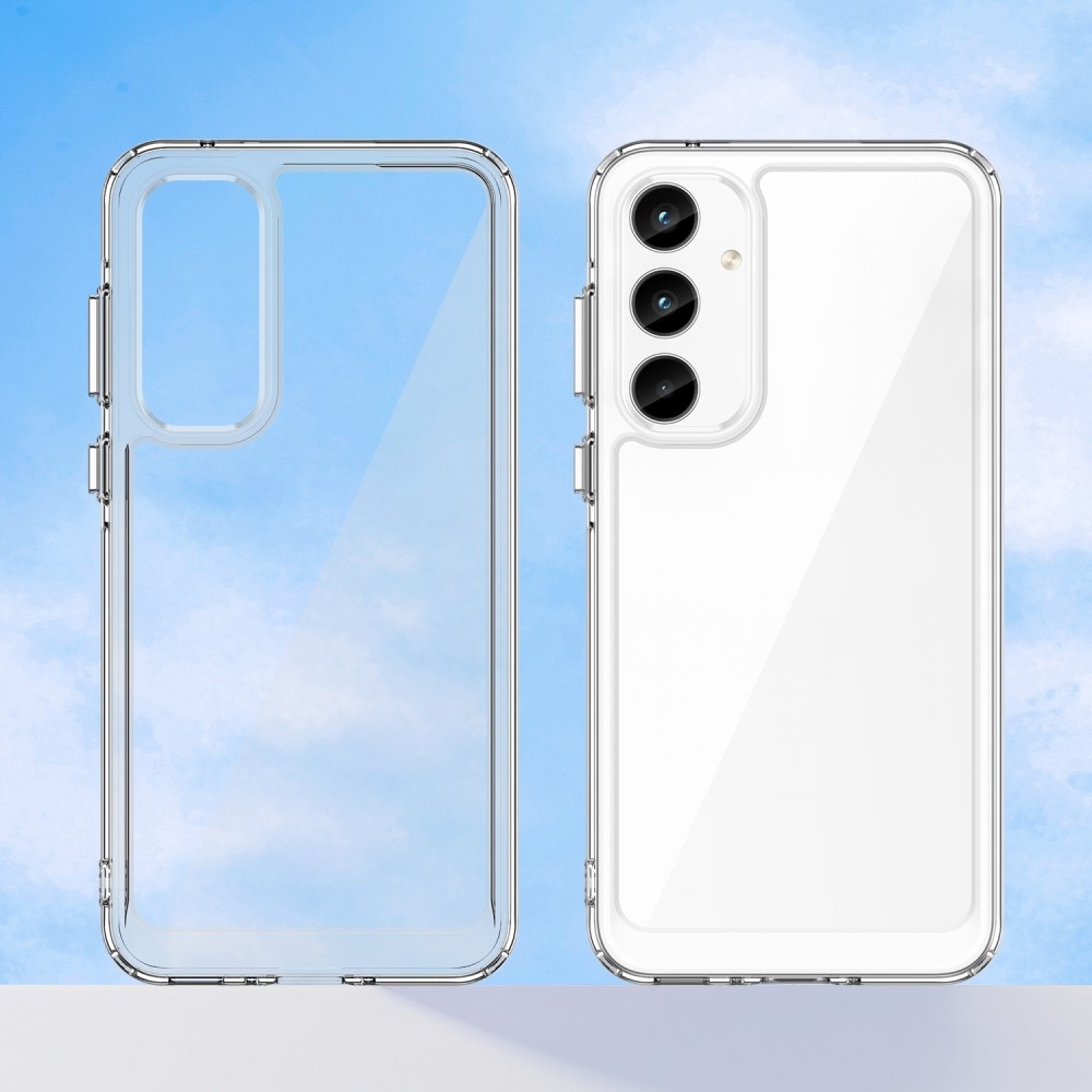 Gelový obal s pevnými zády na Samsung Galaxy A35 5G - průhledný
