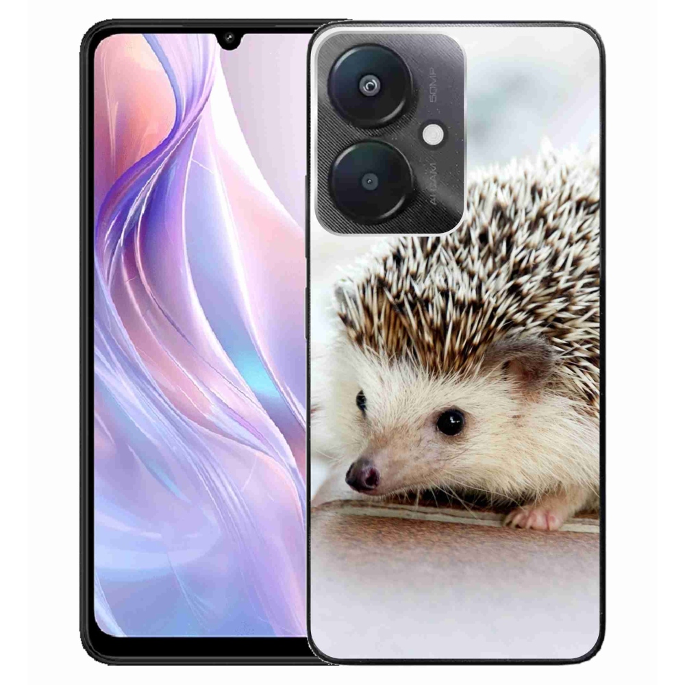 Gelový kryt mmCase na Xiaomi Redmi 13C 5G - ježek