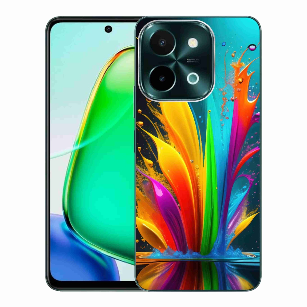 Gelový kryt mmCase na Vivo Y28 - abstraktní motiv 1