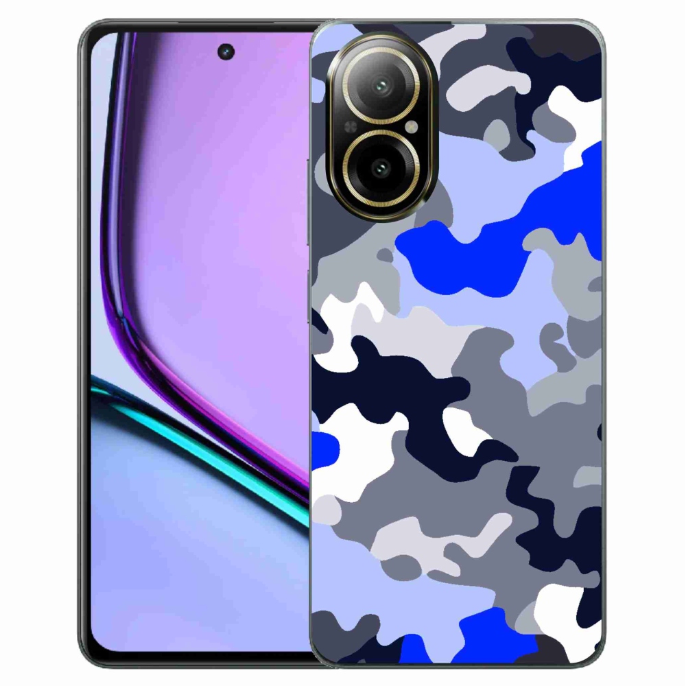 Gelový kryt mmCase na Realme C67 - maskáčový vzor 8