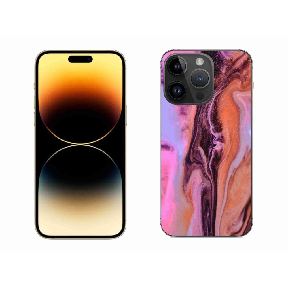 Gelový kryt mmCase na iPhone 14 Pro Max - abstrakt 26