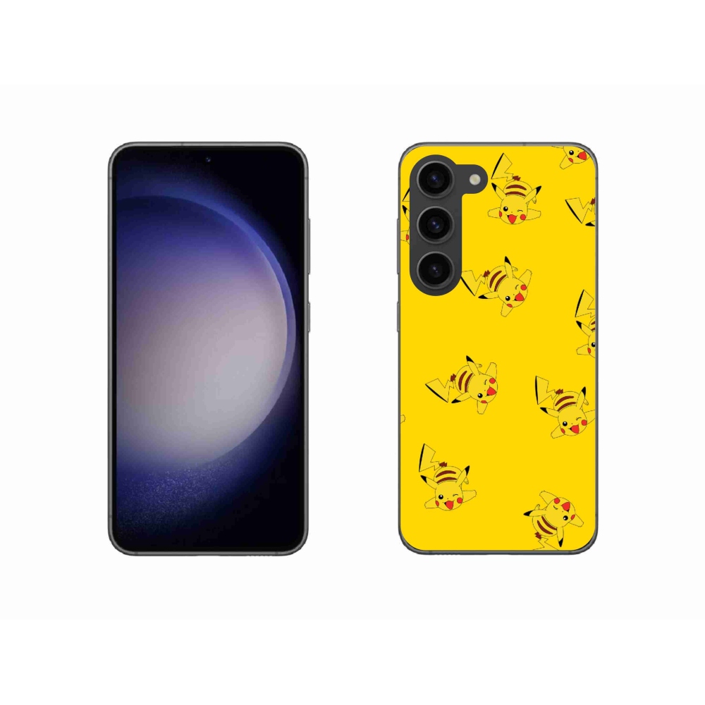 Gelový kryt mmCase na Samsung Galaxy S23 5G - pikachu