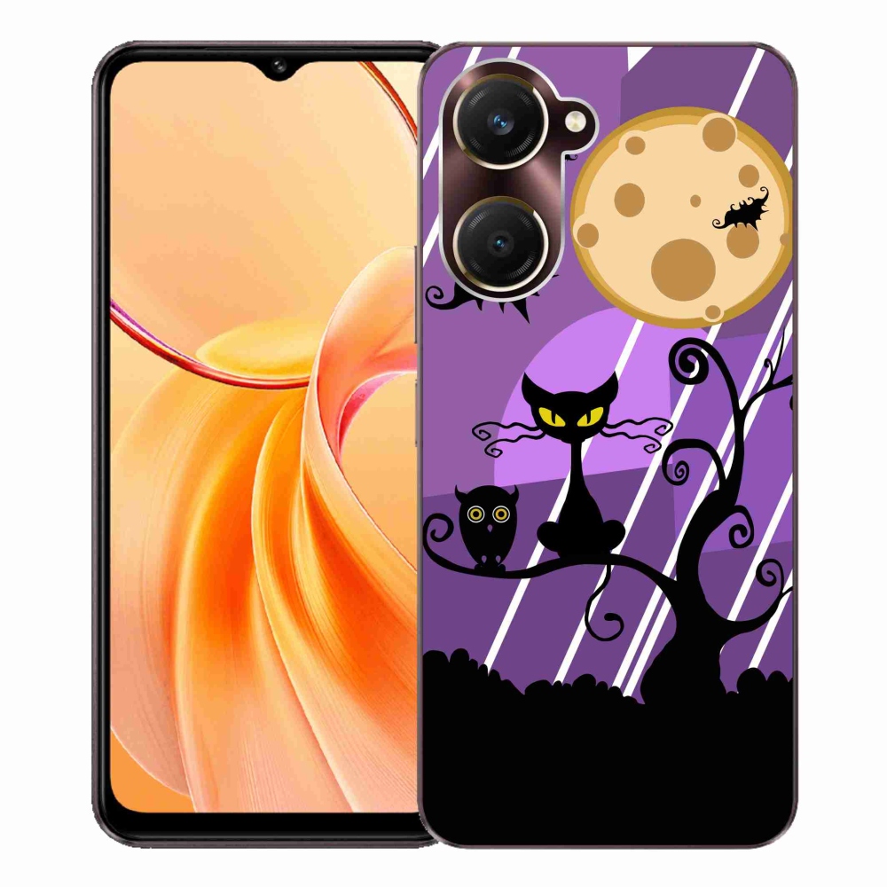 Gelový kryt mmCase na Vivo Y28s 5G - halloween