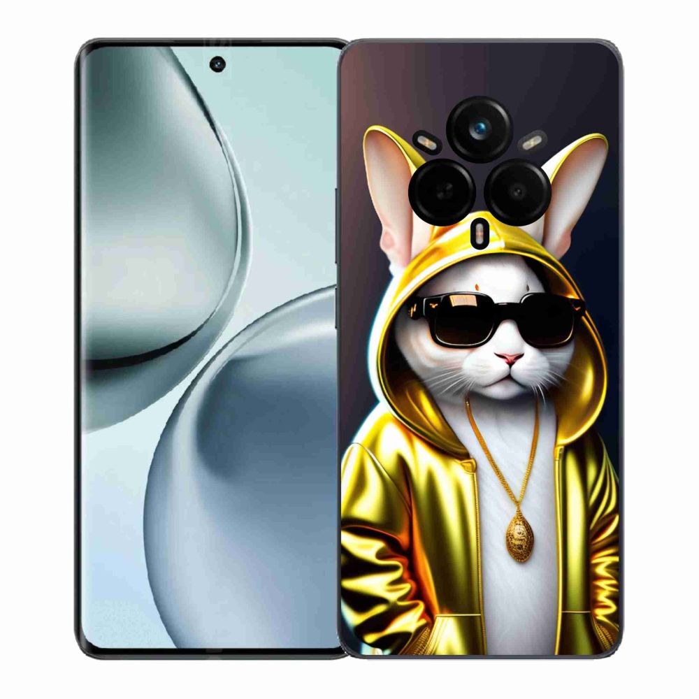 Gelový kryt mmCase na Realme 14 Pro 5G - kočka boss