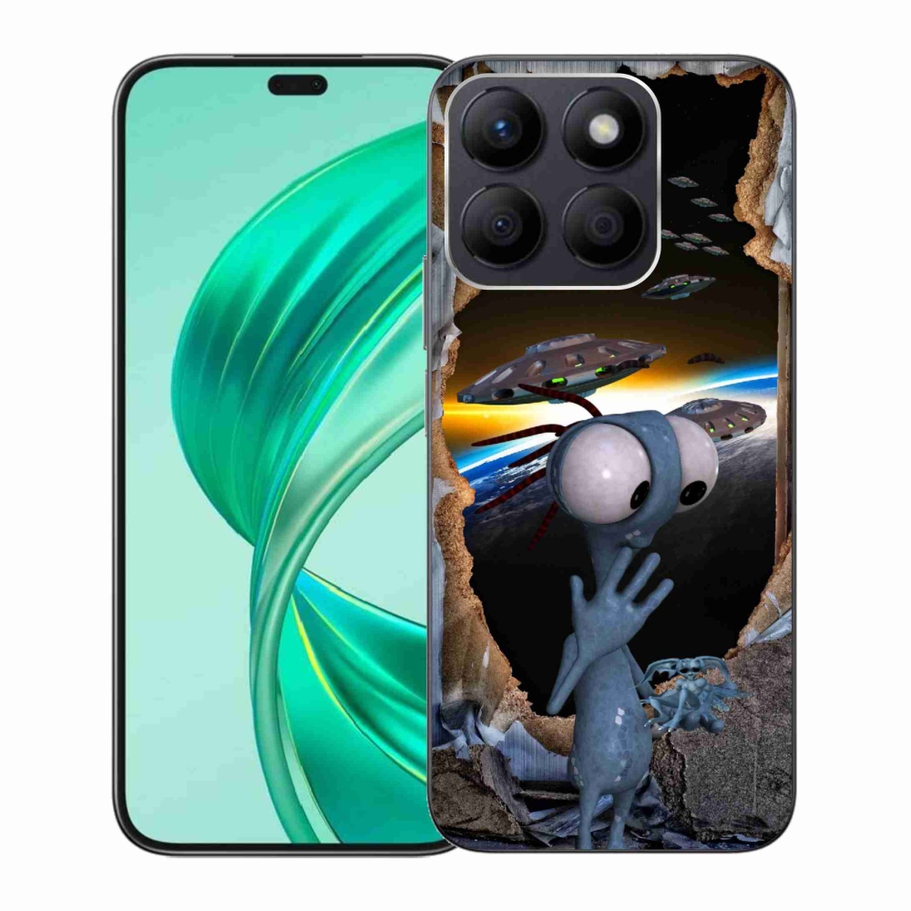 Gelový kryt mmCase na Honor X8b - mimozemšťan