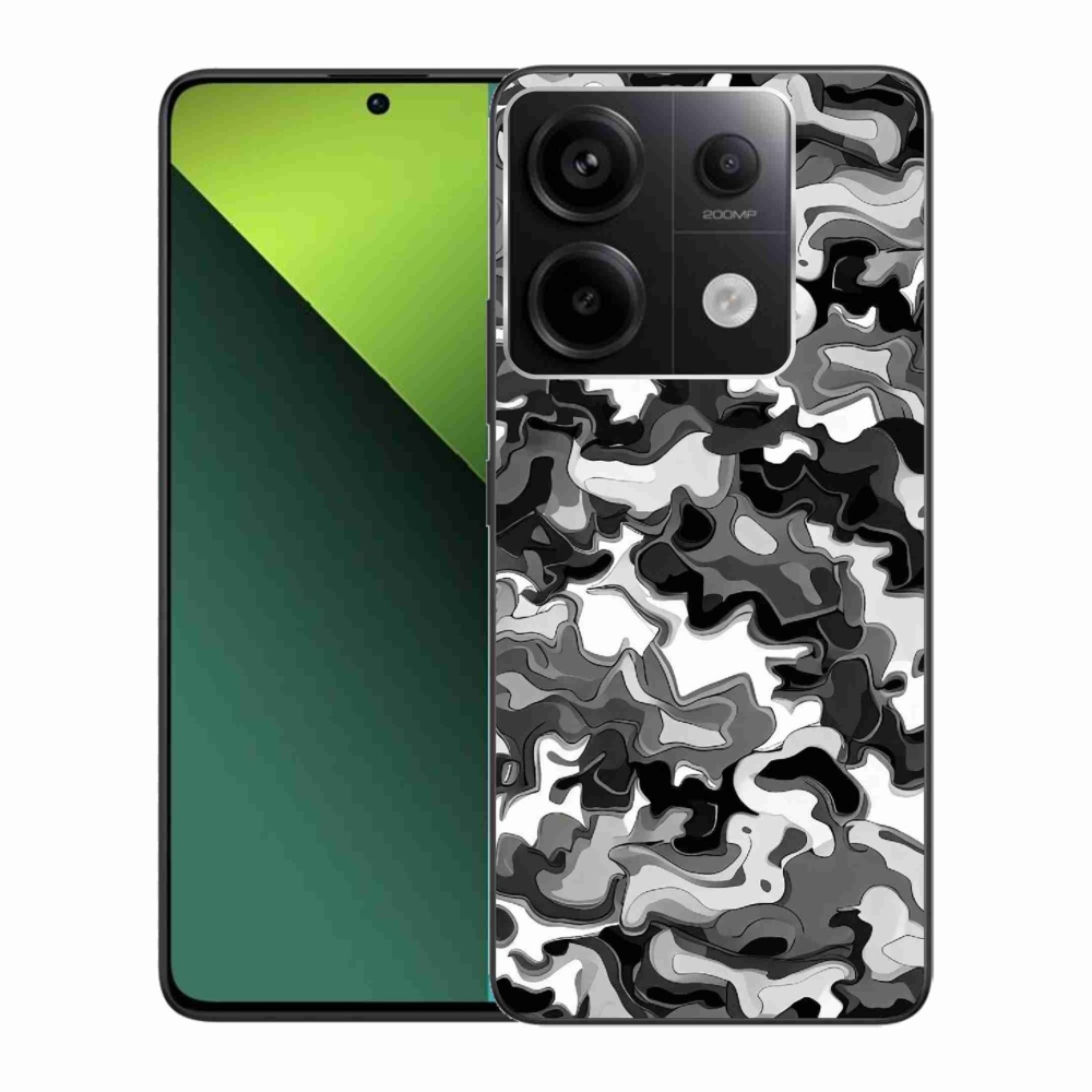 Gelový kryt mmCase na Xiaomi Redmi Note 13 Pro 5G/Poco X6 5G - maskáčový vzor 3