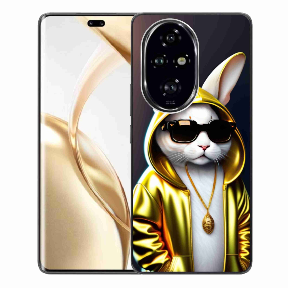Gelový kryt mmCase na Honor 200 Pro 5G - kočka boss