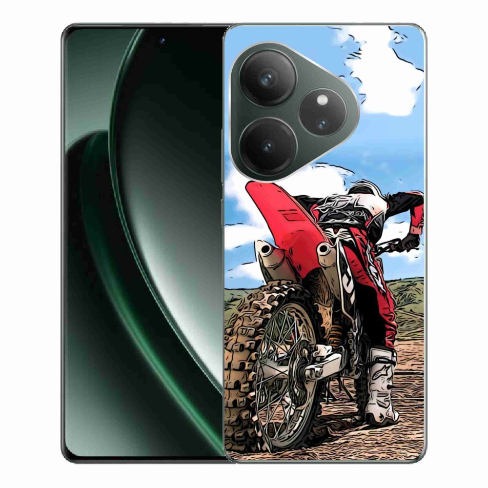 Gelový kryt mmCase na Realme GT 6 5G/GT 6T 5G - moto