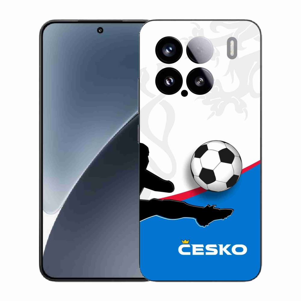 Gelový kryt mmCase na Xiaomi 15 - fotbal Česko 3