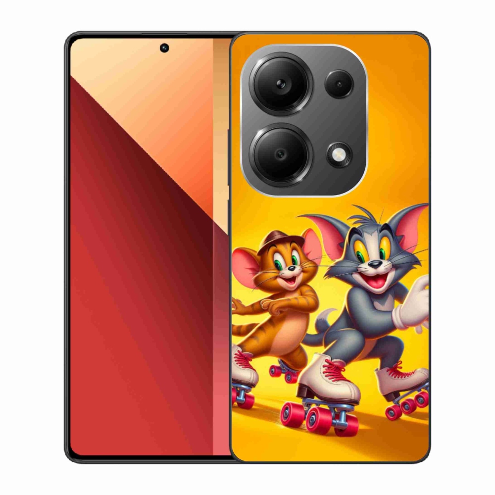 Gelový kryt mmCase na Xiaomi Redmi Note 13 Pro 4G/Poco M6 Pro  - tom a jerry