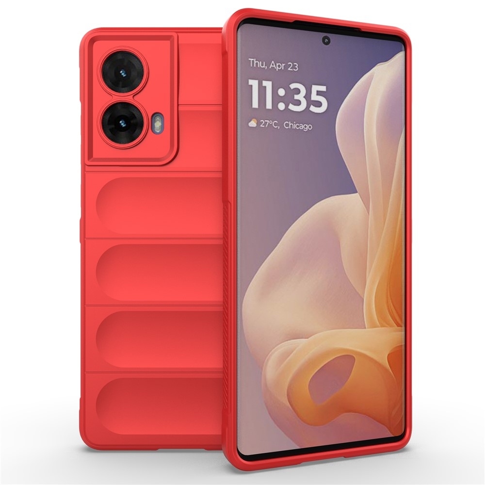 Rugg odolný gelový obal na Motorola Moto G85 5G - červený