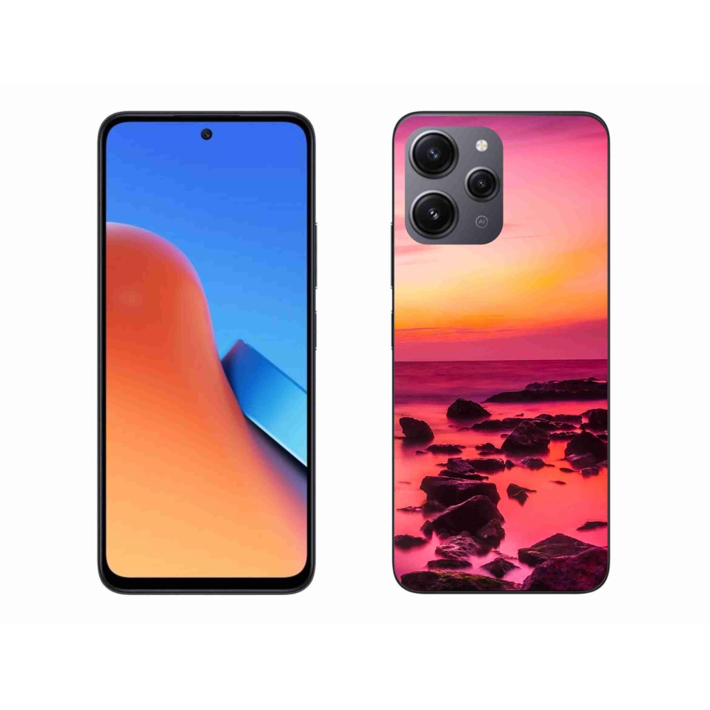Gelový kryt mmCase na Xiaomi Redmi 12 - moře a záře