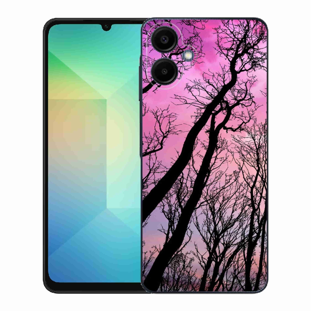 Gelový kryt mmCase na Samsung Galaxy A06 4G - opadané stromy