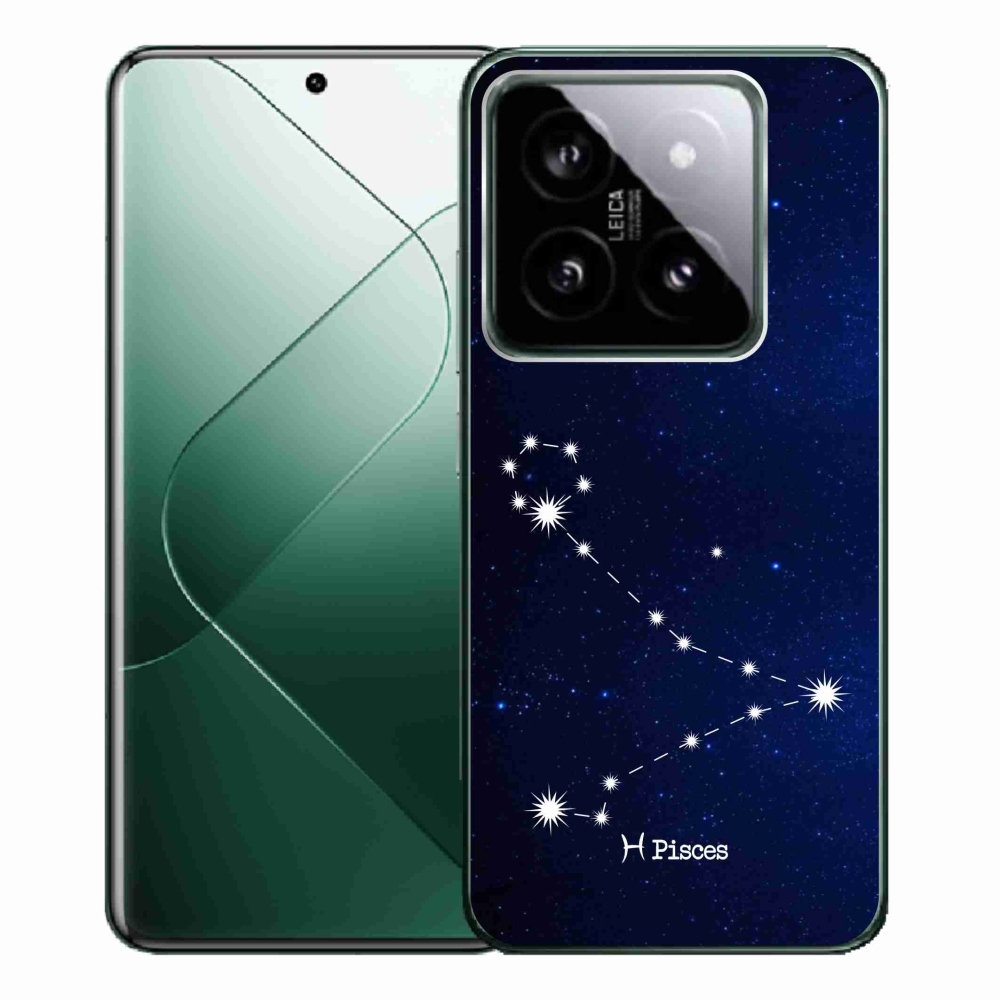 Gelový kryt mmCase na Xiaomi 14 Pro - souhvězdí Ryby