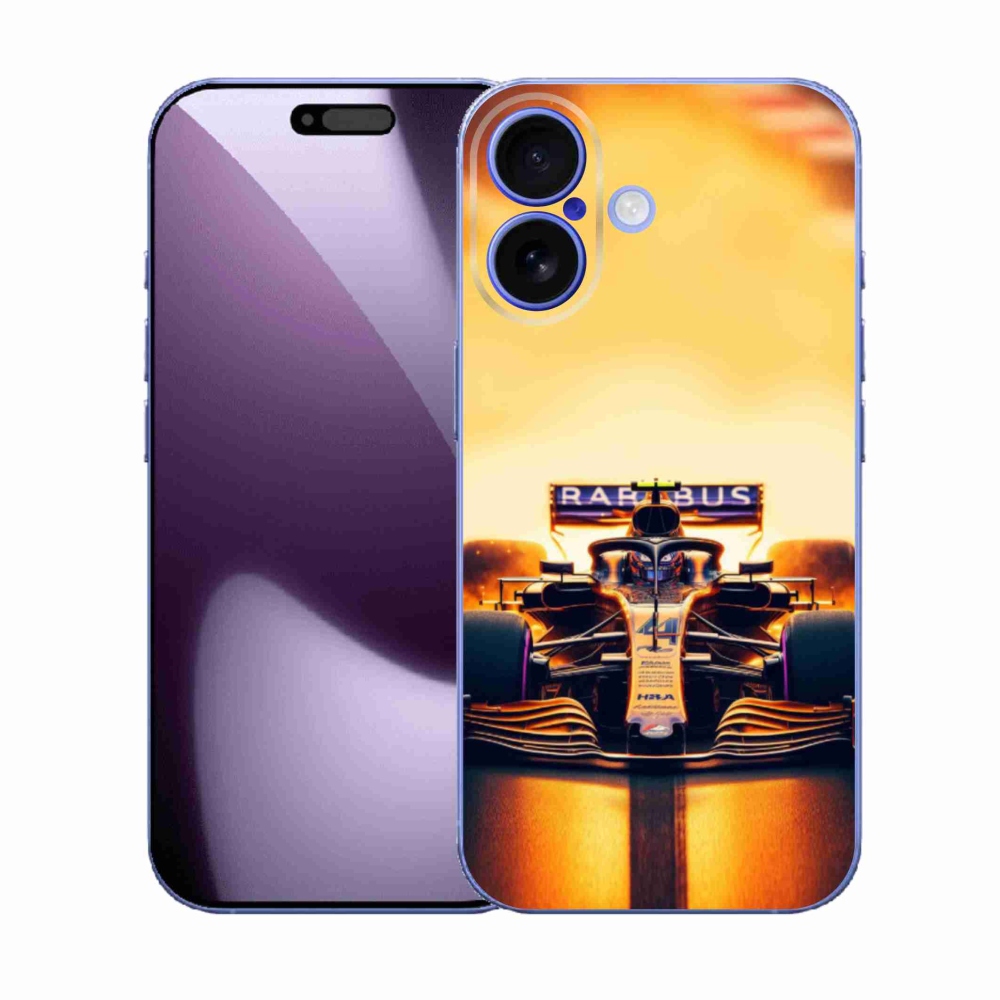 Gelový kryt mmCase na iPhone 17 - formule