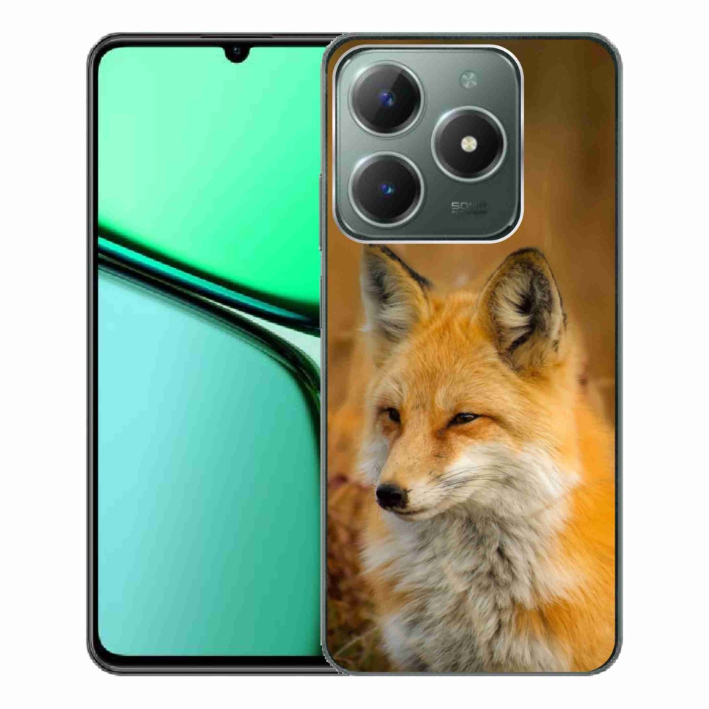 Gelový kryt mmCase na Realme C61 - liška