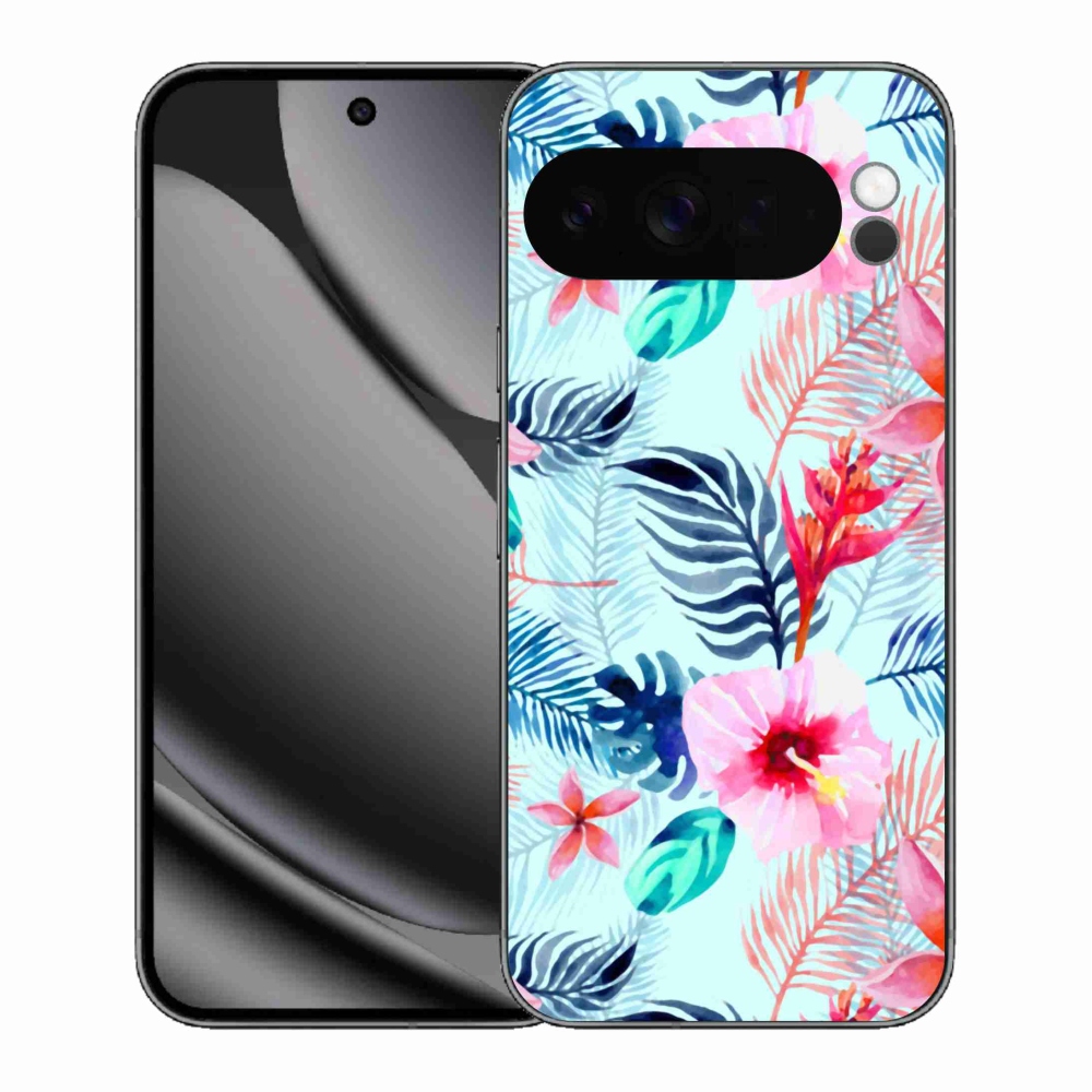 Gelový kryt mmCase na Google Pixel 10 Pro XL - květiny